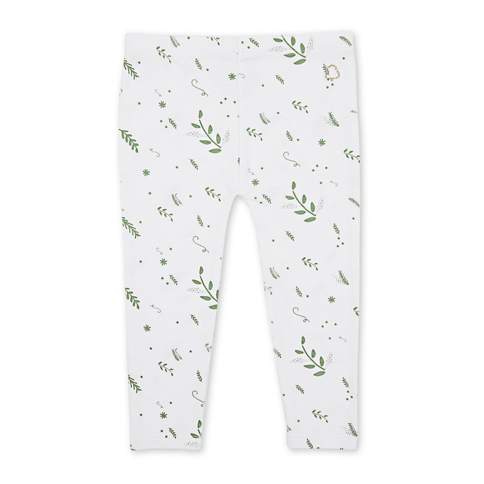 Green Leaf Leggings